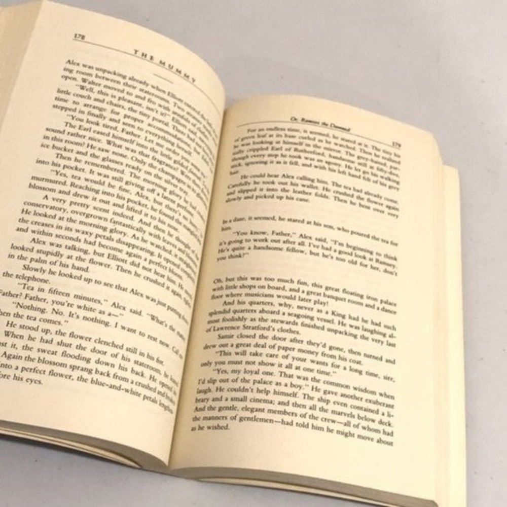 Anne Rice Mummy Ramses The Damned First Edition - Picture 7 of 8